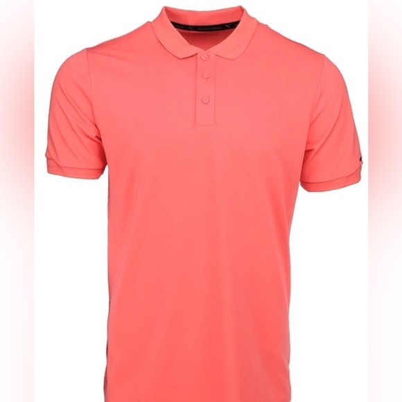 Puma Other - New Men’s Puma Porsche Design Rare Polo Shirt Size Peach Golf